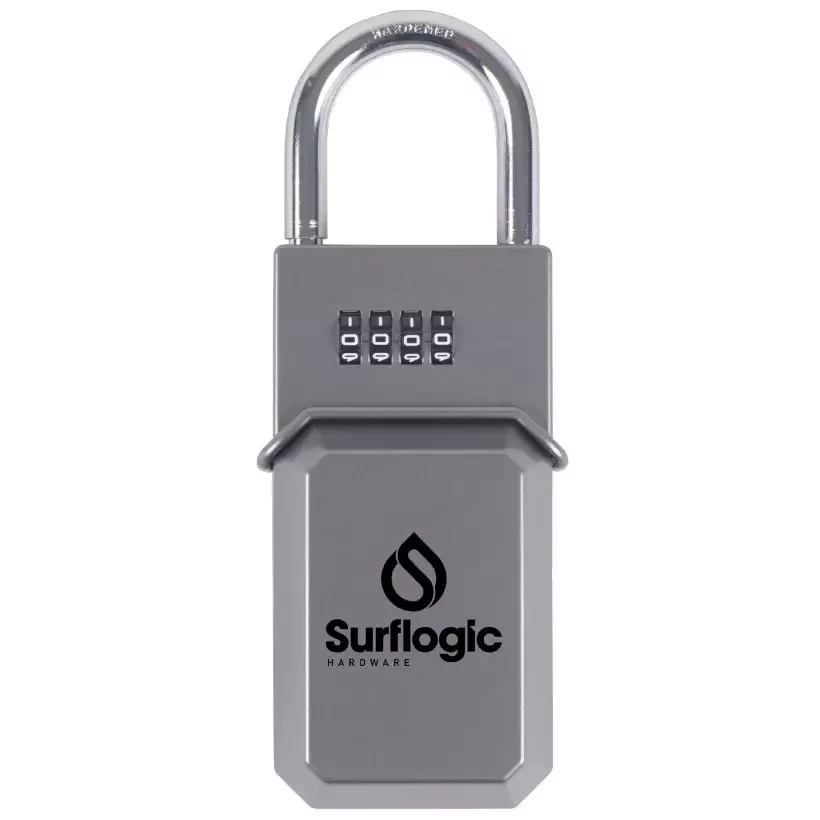 Candado Surf Logic Key Lock Standard Silver