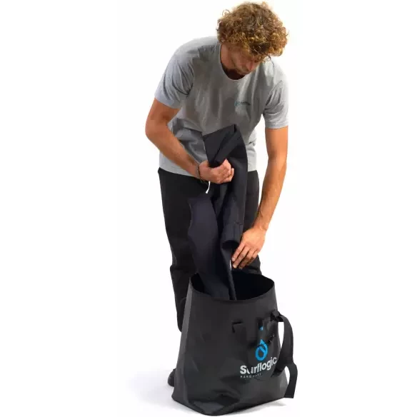 SurfLogic Waterproof Dry-bucket bag Black