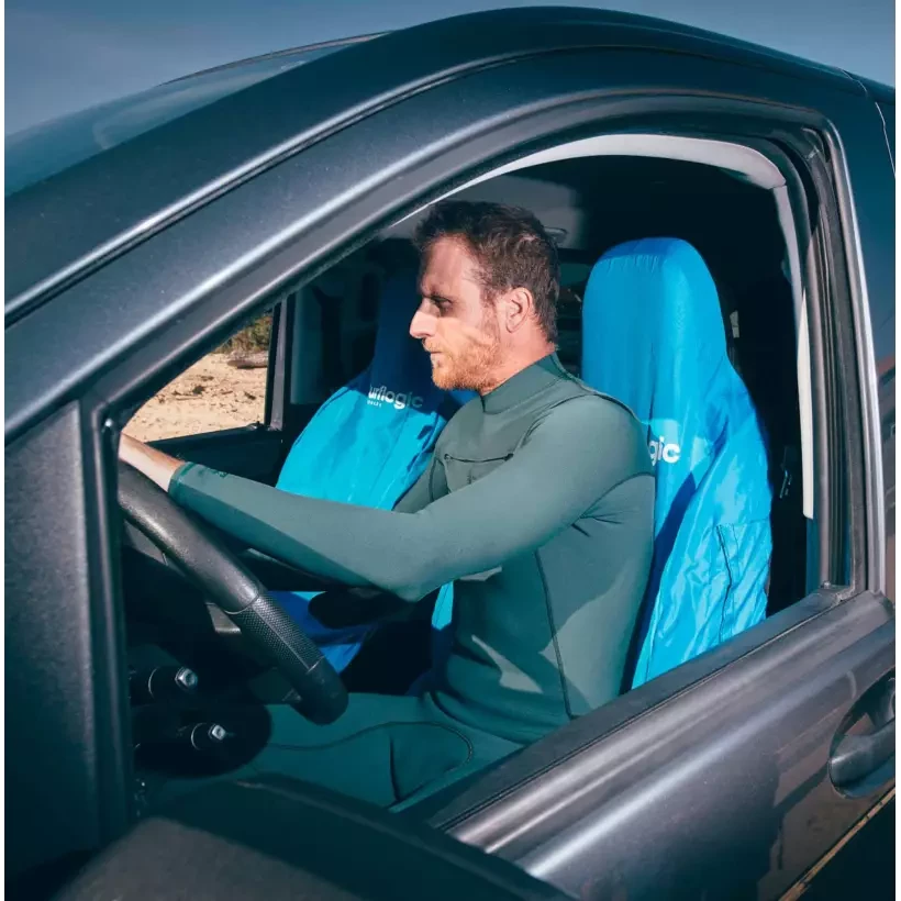 SurfLogic seat cover Cyan