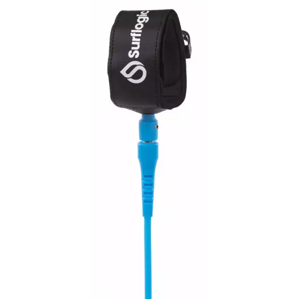 Leash da surf SurfLogic AirComp Cyan
