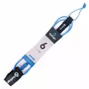 SurfLogic AirComp Leash Cyan