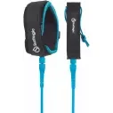 Leash de surf SurfLogic Longboard Knee Cyan