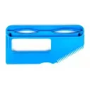 Schraper Tool SurfLogic Wax Finn Tool Cyan