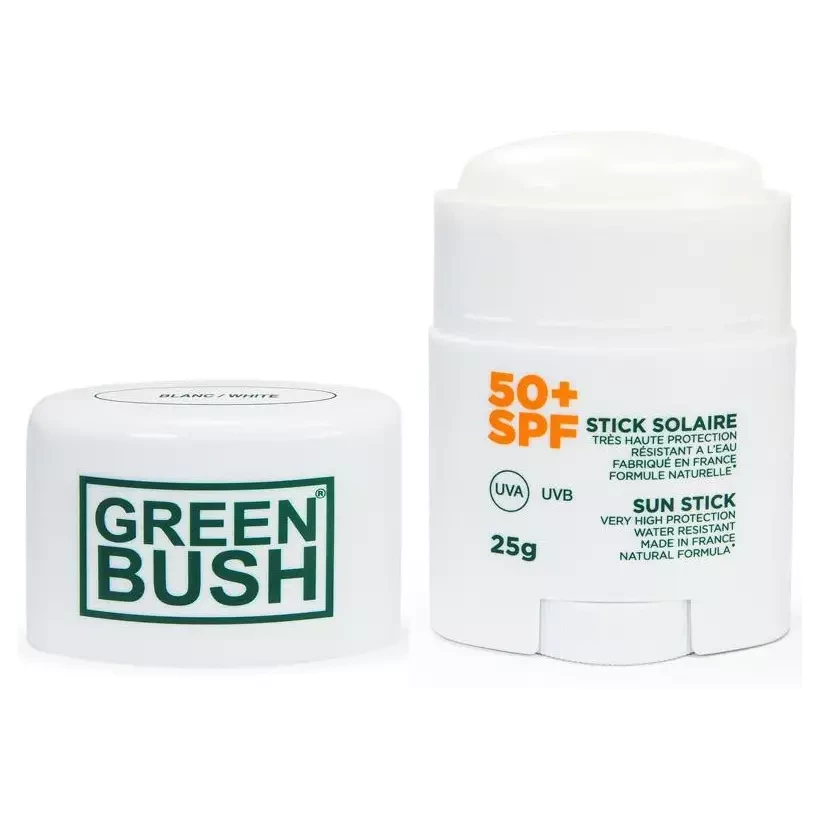 Stick solar Green Bush SPF 50 White