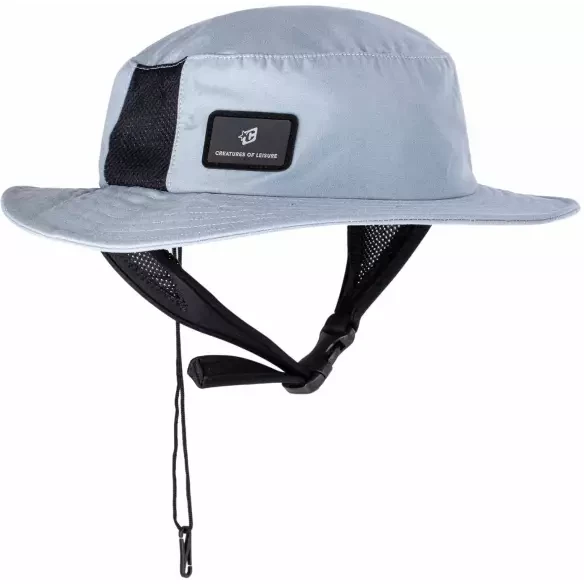 Hut Creatures Surf Bucket Hat Grey