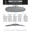 Sacche Creature Fish Icon Lite Silver Black