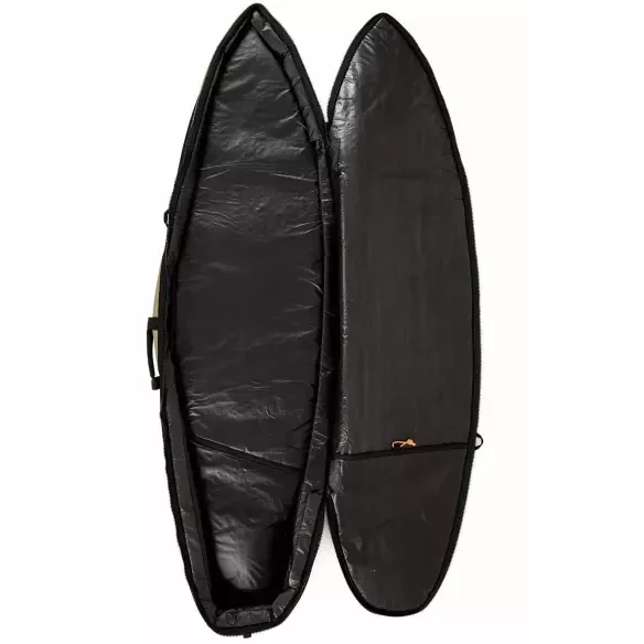Boardbag Creatures Shortboard Dubbele DT2.0 Black Silver