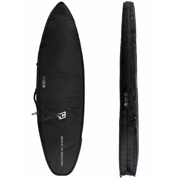 Sacca Creatures Shortboard Doppia DT2.0 Black Silver