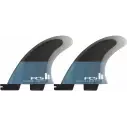 Quilhas surf FCSII Performer Quad Rear PC Tranquil Blue