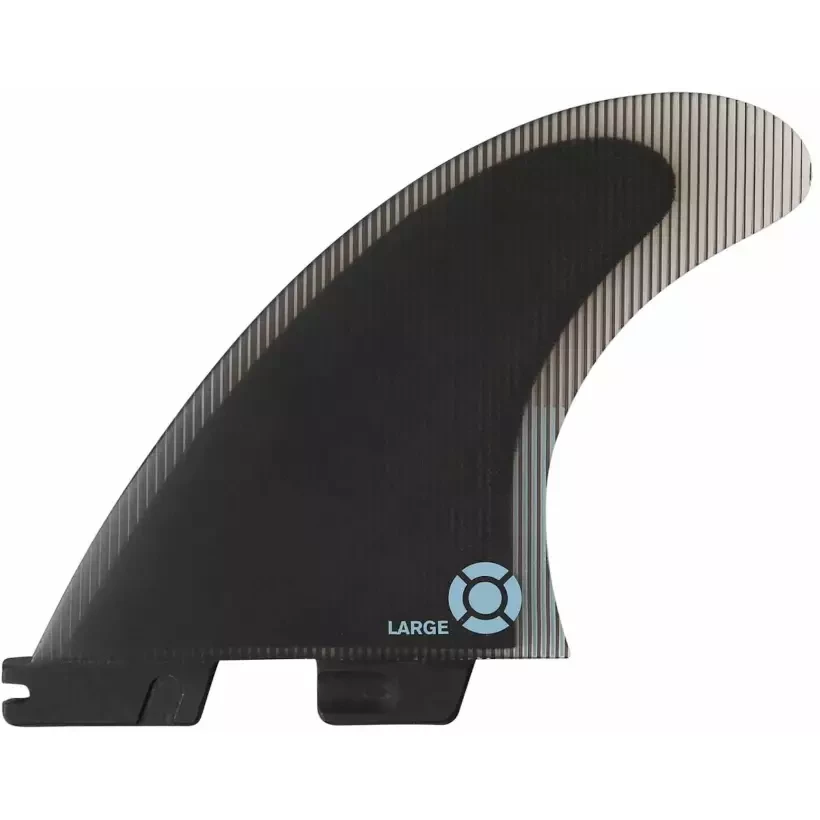 Ailerons de surf FCSII Performer PC Quad Tranquil Blue
