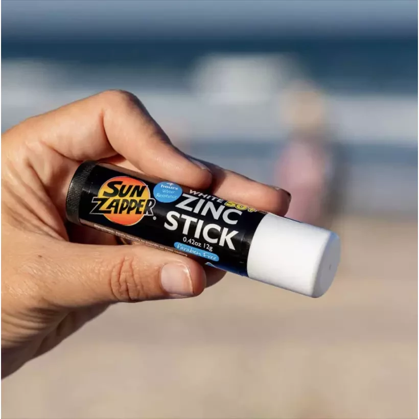 Sun Zapper Zinc Stick SPF 50+ White
