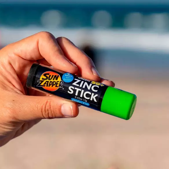 Sun Zapper Zinc Stick SPF 50+ Green
