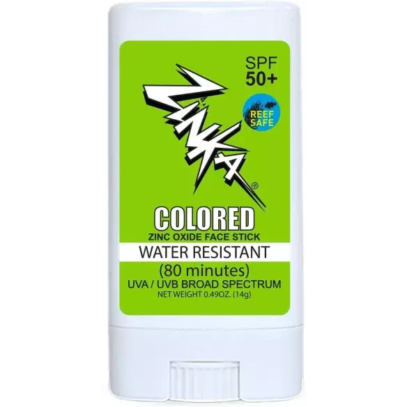 stick solar para la cara Zinka SPF50+ Green