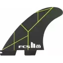 Ailerons de surf FCSII Kalohe Andino PC Black Acid