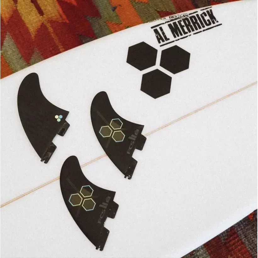 Quilhas surf FCSII Channel Islands PC Black