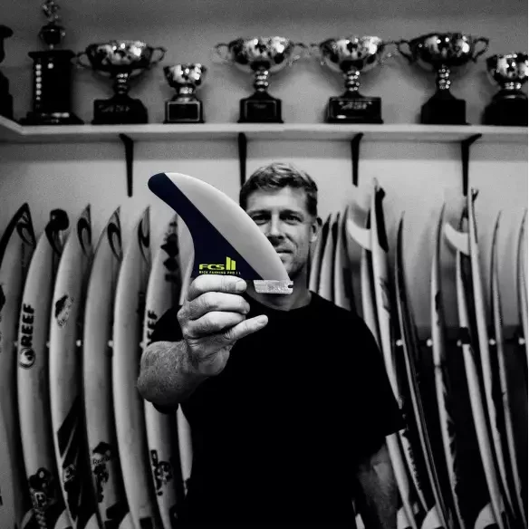 Pinne FCSII Mick Fanning PG Black/Acid