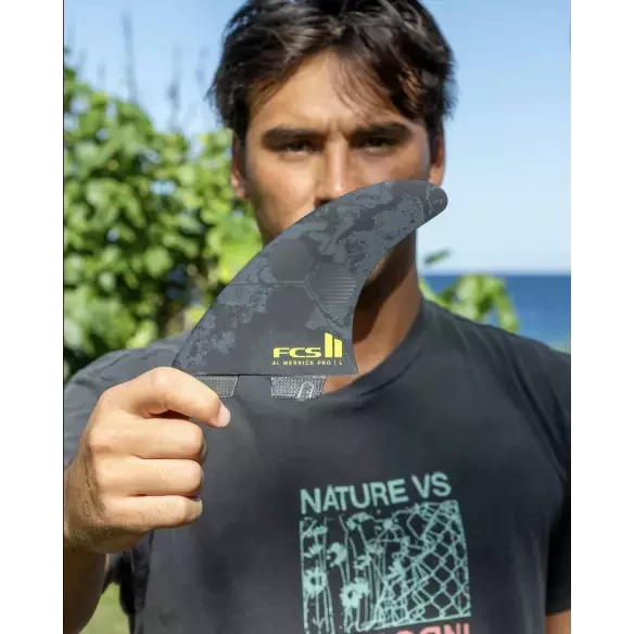 Quilhas surf FCSII Al Merrick PG Black/Acid