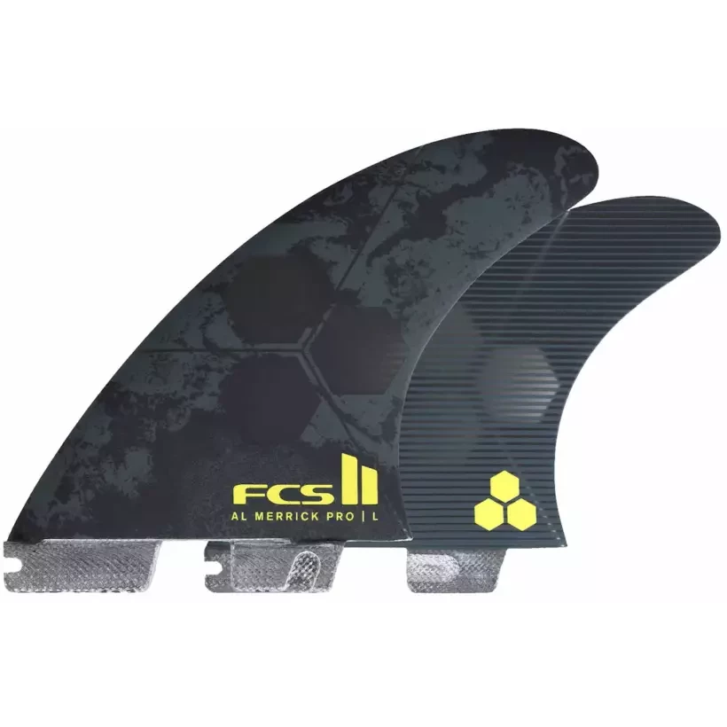 FCSII Al Merrick PC Fins PG Black/Acid