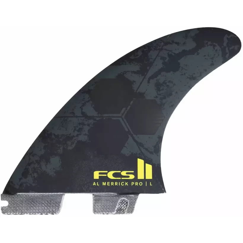 Ailerons de surf FCSII Al Merrick PG Black/Acid