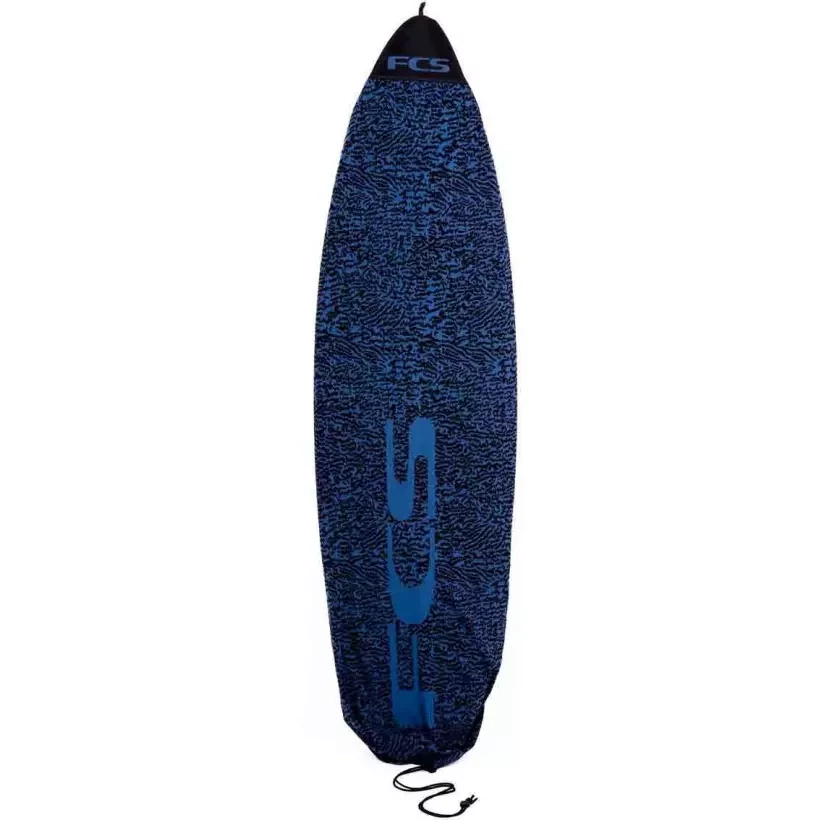 Boardbag FCS Stretch Cover Longboard Blue Stone