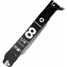 Leash Channel Island Hex Longboard Standard Black