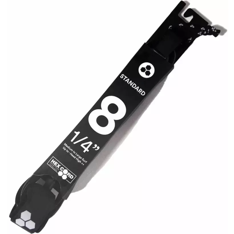 Leash de surf Channel Island Longboard Standard Black