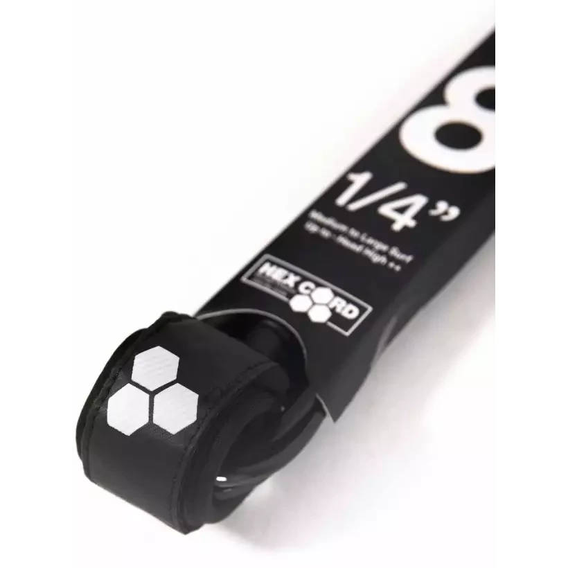 Leash de surf Channel Island Longboard Standard Black