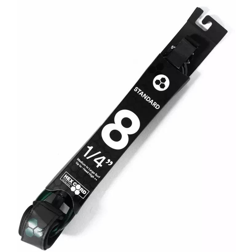 Leash Channel Island Hex Longboard Standard Green