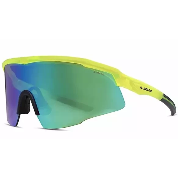 Gafas de sol Liive Dealer MIRROR Neon Yellow