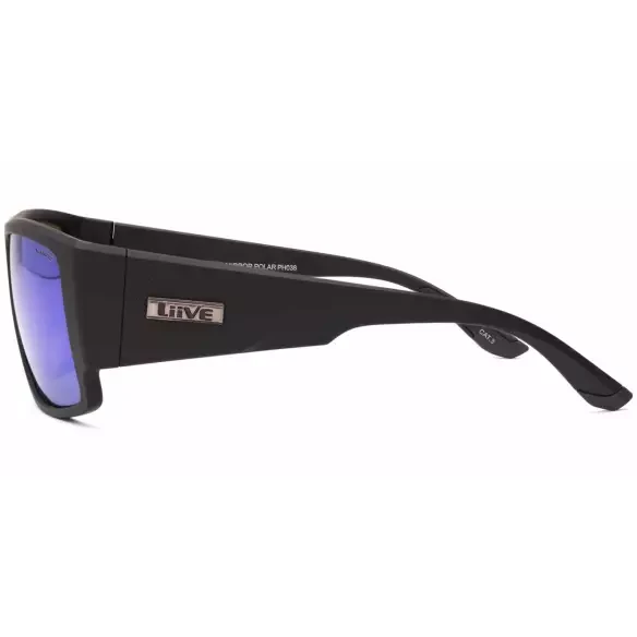 Oculos de sol Liive Machette Mirror Polar Matt Black