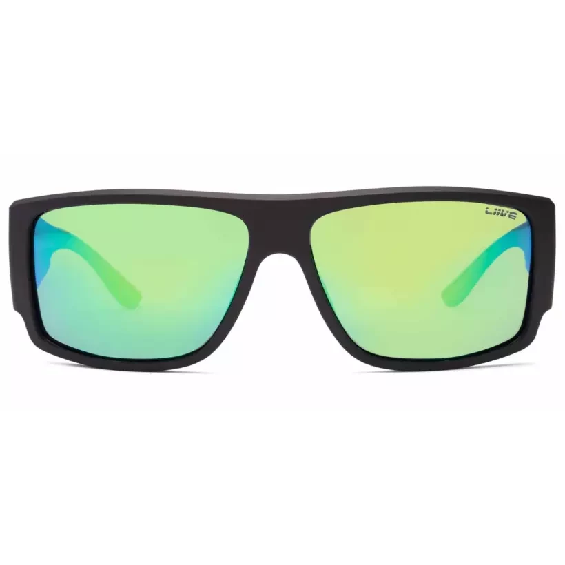 Sunglasses Liive Machette Mirror Polar Matt Black