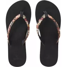 Chanclas Rip Curl FREEDOM BLOOM OPEN TOE Black Brown 2
