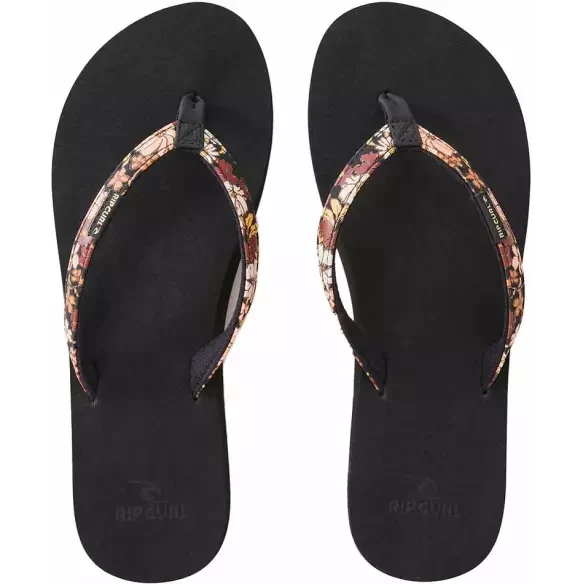 Chanclas Rip Curl FREEDOM BLOOM OPEN TOE Black Brown