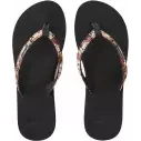 Flip-flops Rip Curl FREEDOM BLOOM OPEN TOE Black Brown