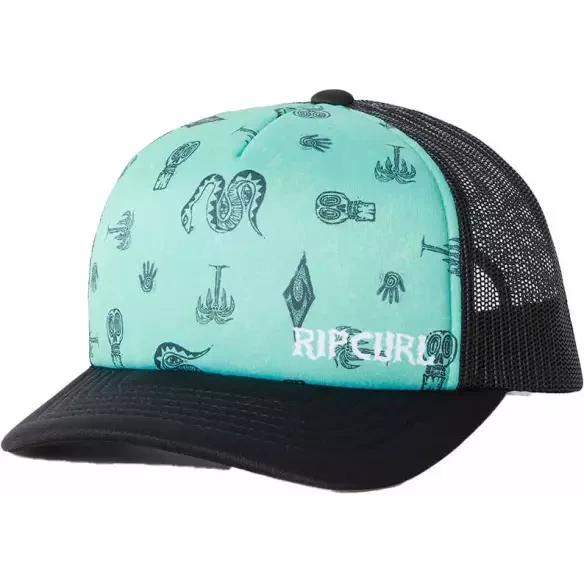 Cap Rip Curl WEEKEND TRUCKER ­ BOY WASHED AQUA