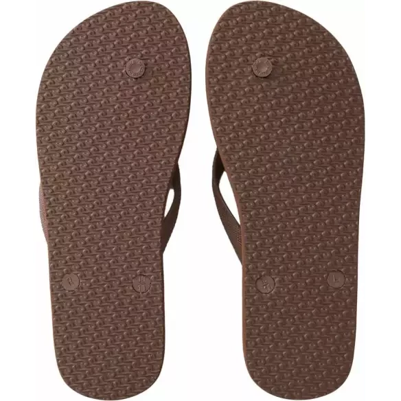 Rip Curl BRAND LOGO BLOOM DUSTED CHOCOLATE flip flops
