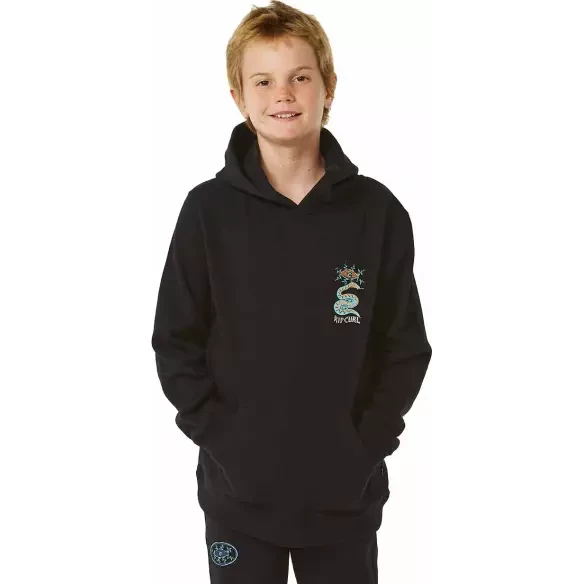 Sudadera Rip Curl LOST ISLANDS ART HOOD Black
