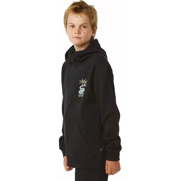 Sudadera Rip Curl LOST ISLANDS ART HOOD Black