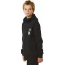 Sudadera Rip Curl LOST ISLANDS ART HOOD Black