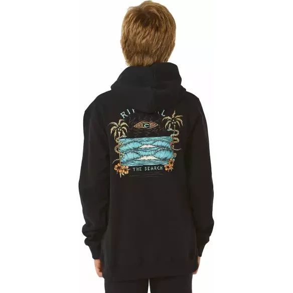 Suéter Rip curl LOST ISLANDS ART HOOD Black
