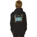 Suéter Rip curl LOST ISLANDS ART HOOD Black