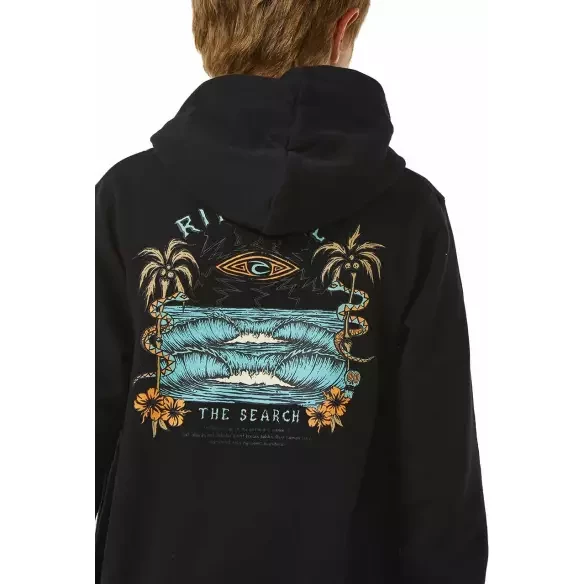 Sudadera Rip Curl LOST ISLANDS ART HOOD Black
