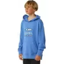 Sweatshirt Rip Curl LOST ISLAND FLEECE ­BOY BLUE YONDER