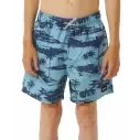 Maiô Rip Curl DREAMERS VOLLEY ­BOY DUSTY BLUE