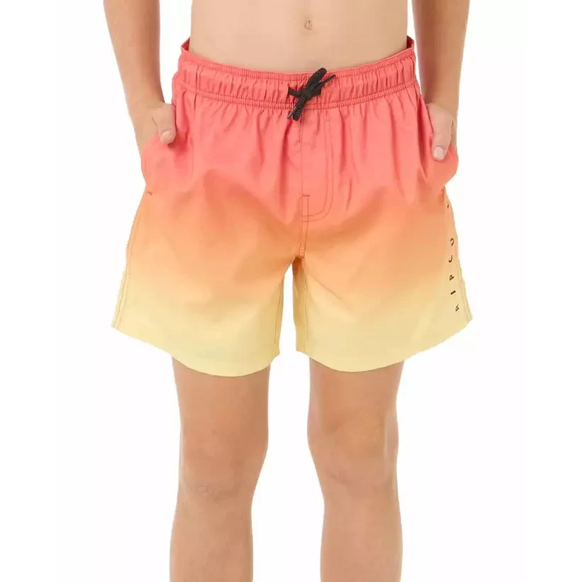 Badehose Rip Curl FADE VOLLEY BOY HOT CORAL