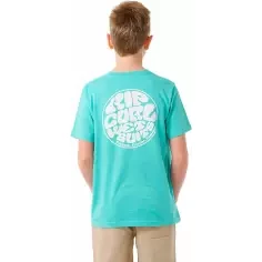 Camisa Rip Curl WETSUIT ICON TEE ­KIDS Acqua 2