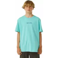 Rip Curl T-Shirt LOST ISLANDS ART TEE ­BOYS Acqua