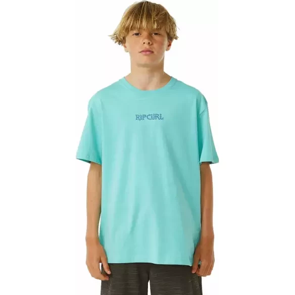 Camisa Rip Curl LOST ISLANDS ART TEE ­BOYS Acqua