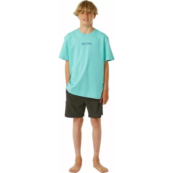 T-Shirt Rip Curl LOST ISLANDS ART TEE ­BOYS Acqua