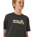T-Shirt Rip Curl SURF REVIVAL MUMMA TEE­ BOY WASHED BLACK